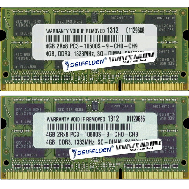 udelukkende tidligste godt Seifelden 8GB (2X4GB) Memory RAM for HP G PC-G72-b63NR Laptop Memory  Upgrade - Walmart.com