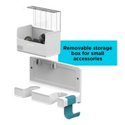 BLACK+DECKER Steam-Mop Multipurpose Steam Cleaning System with 7 Attachments + Storage Wall Mount, BHSM15FX10