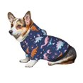 thumbnail image 3 of Bingfone Dinosaur Dog Clothes Hoodie, Pet Winter Coat,Puppy Sweatshirts for Small Dogs Boy Girl,Suitable for All Breeds-Large, 3 of 6