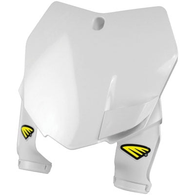 Ktm Number Plates - Cycra Stadium Number Plate White For TM, KTM