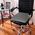 thumbnail image 5 of Office Seat Cushion, Faux Leather Chair Pad for Office, Barber and Computer Chairs, Waterproof Quilted Design, Thick Support for All-Day Comfort, 5 of 6