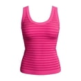 thumbnail image 4 of RUTAYY Women's Tank Tops Striped Sleeveless V-Neck Tops Soft Comfortable Casual Camisole Summer Daily Wear Trendy Travel Vest, 4 of 4