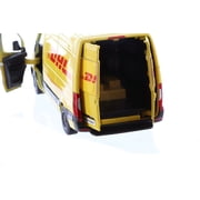 Kinsmart 1/48 Scale DHL Mercedes Benz Sprinter Van Toy with Pullback Action