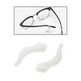 thumbnail image 5 of 1 Pair Slip Eyeglass Ear Hook Silicone Eyeglasses Grip Good Texture Eyewear Transparent, 5 of 8