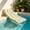 Yellow, variant on Inflatable Water Lounge Float with Non Bottom, Portable Oversized Floating Mat Chair for Pool Lake Beach and Water Relaxation(Yellow,133x71cm)