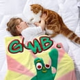 thumbnail image 2 of El Show de Gumby anti-pilling, suave, ligera, esponjosa y acogedora de lujo para hogar y cocina – Perfecta para niños y adultos,50X70cm, 2 of 6