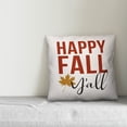 thumbnail image 2 of Creative Products Happy Fall Y'all 18x18 Spun Poly Pillow, 2 of 2