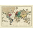 thumbnail image 2 of Seely 18x14 White Modern Wood Framed Museum Art Print Titled - American Independence 1783 World - Seely 1830, 2 of 4