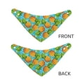 thumbnail image 3 of Gaeub Pineapple Dog Bandana，Adjustable Dog Scarf，Handkerchief or Bib Dog Pet Apparel for Small, Medium and Large Dogs-Medium, 3 of 5