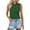 Camouflage, variant on Street Style Collared Tops for Women, Sleeveless Half Button Loose Fit Casual Breathable Tank Blouses for Urban Outings Daily Fashion Looks, Bronze 2XL