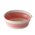 thumbnail image 1 of Escurridor De Alimentos Plegable Cesta De Colador De Cocina Plegable De Doble Capa Contenedor De Lavado De Vegetales Cesta De Almacenamiento Tazón Para Servir Con Huecos Y Tazón De Agua Para Picnic Serendint HA027995-01, 1 of 7