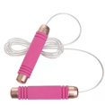 thumbnail image 1 of Cuerda para Saltar Ajustable, Ligera y Ajustable Asas Ergonómicas Alambre（Rosa）, 1 of 4