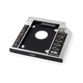 thumbnail image 1 of Adaptador Caddy Sata De 2.5 Disco Duro Hdd Ssd Laptop 9.5mm, 1 of 8