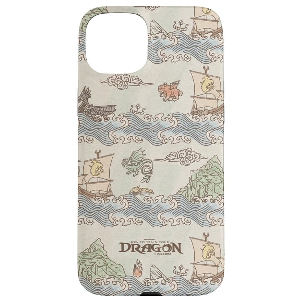 Funda para teléfono DreamWorks Dragons Viking Ships Sailing iPhone 15+