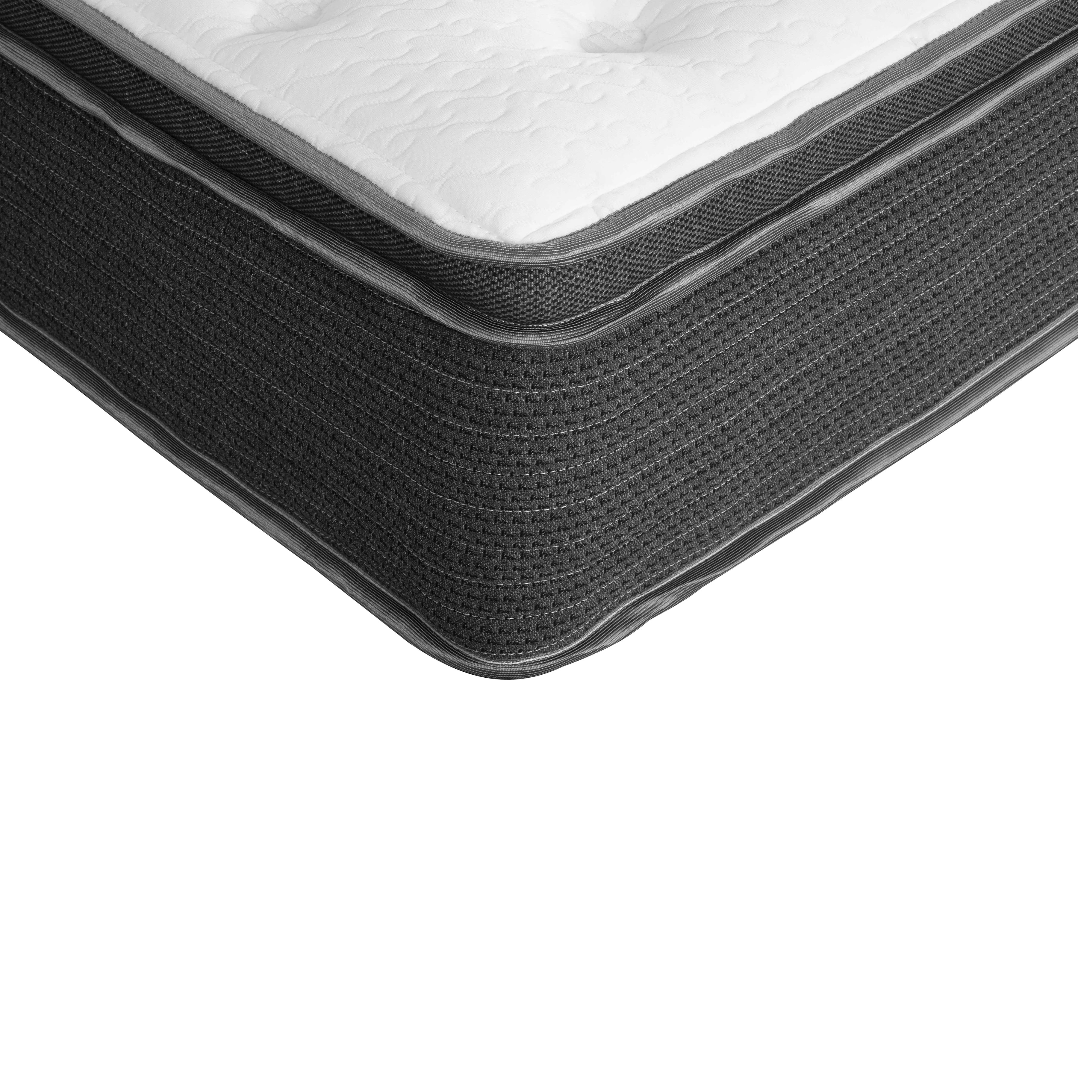 Matelas hybride Primo Harmony 12 po plateau euro – grand, ressorts ensachés, mousse gel rafraîchissante, en boîte, certifié CertiPUR-US