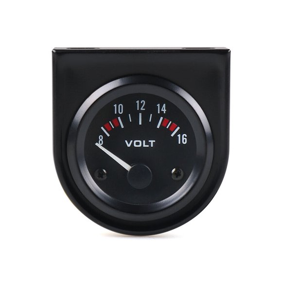 2" 52mm Car Voltmeter 8-16V LED Volt Gauge Voltage Meter Car Meter for 12V Car