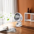 thumbnail image 3 of Automatic Shaking Head Clip Fan High Wind Circulation Fan Office Desktop Rechargeable Bladeless Fan, 3 of 5
