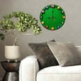 thumbnail image 4 of Billiard Pool Game Table for Adults And Friends 10-Inch Silent Wooden Wall Clock, Battery Operated (AA Batteries Not Included), Artistic Home Decor, 4 of 8