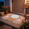 thumbnail image 3 of Tyidzon Easter Door Mat Easter Bunny Doormat Indoor Entrance Outdoor Welcome Non-Slip Rugs for Home Farmhouse Entrance Porch Spring Party Decor, 3 of 6