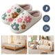 thumbnail image 1 of Slippers Pareja Esponjosa Zapatos Casa Lujo Flores para Hombres Mujeres, 1 of 9