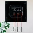 thumbnail image 3 of Floor Heating Thermostat, LED Screen Design Home Heating System Thermostat  for Apartment White,Black, 3 of 7