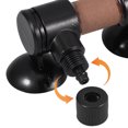 thumbnail image 3 of COMPUKAS Mini Aquarium Filter Bubble Refiner Black ABS 1Pack For Marine Tanks, 3 of 7