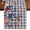 Mist Blue Navy Blue Bright Red, variant on Table Runners 72 Inches Long Dress Scarves, Independence Day Farmhouse Kitchen Table Runner, Coffee Tablerunners, Flag Balloons Butterflies Blue Plaid 18x72 Inch