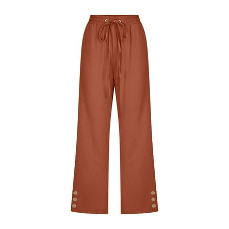 

Women s Solid Color Strap Button Summer Candy Casual Capris Cotton Jogging Pants for Women Women Long Sleeve Button down Shirt with Pants Casual Pajama Leggings Flare Pants for Women Work Casual High