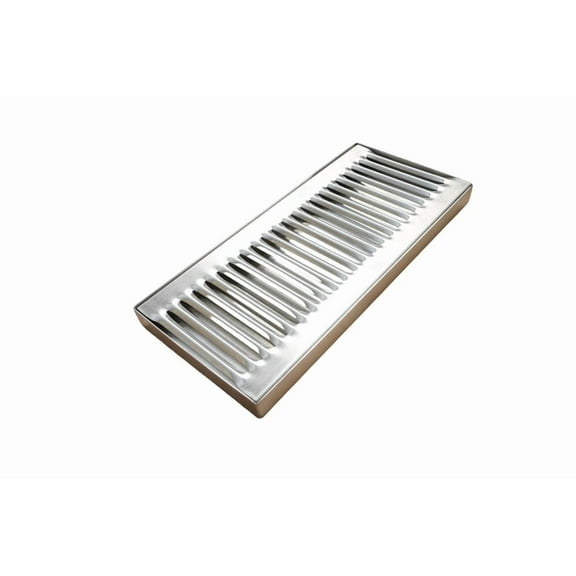rattleware Drip Tray, Stainless Steel, 5"x11", Removable Grate