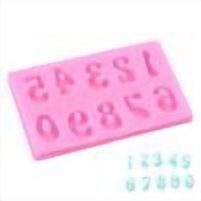 PEONAVET Alphanumeric Mold DIY Baking Alphanumeric Mould Chocolate Mould English Cake Decoration Mould