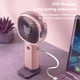 thumbnail image 3 of Mini ventilador portátil multifuncional de escritorio con USB y soporte para estudiantes, para exteriores, pequeño, 3 of 7