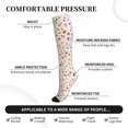 thumbnail image 3 of Bixox Dessert Print Compression Socks,Compression Socks Women & Men Circulation for Medical,Running,Athletic, 3 of 7