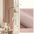 thumbnail image 1 of Japanese and Korean Fashion Simplicity Curtains for Living Room Bedroom Dining Room Embossed Customized Blackout Curtain Window, 1 of 5