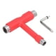 thumbnail image 1 of Rankomu Herramienta de Skate T Tipo Multifunción, Rojo, Kit de Llaves Hexagonales para Skateboard, Portátil, Accesorios de Fijación, 1 of 8