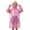 Pink, variant on Reusable Thickened Adult Rain Poncho Hooded Full Body Raincoat with Clear Visor for Outdoor Camping Travel
