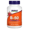 thumbnail image 1 of NOW FOODS VITAMINA B-50 PRODUCCIÓN ENERGÍA 100 VEGCAPS, 1 of 4
