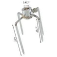 thumbnail image 2 of Fourchettes à Broche pour Rôtissoire de Gril (1 Paire) Accessoires Fourche de Gril de Qualité Alimentaire Fourche de Barbecue en Acier Inoxydable 304, 2 of 7