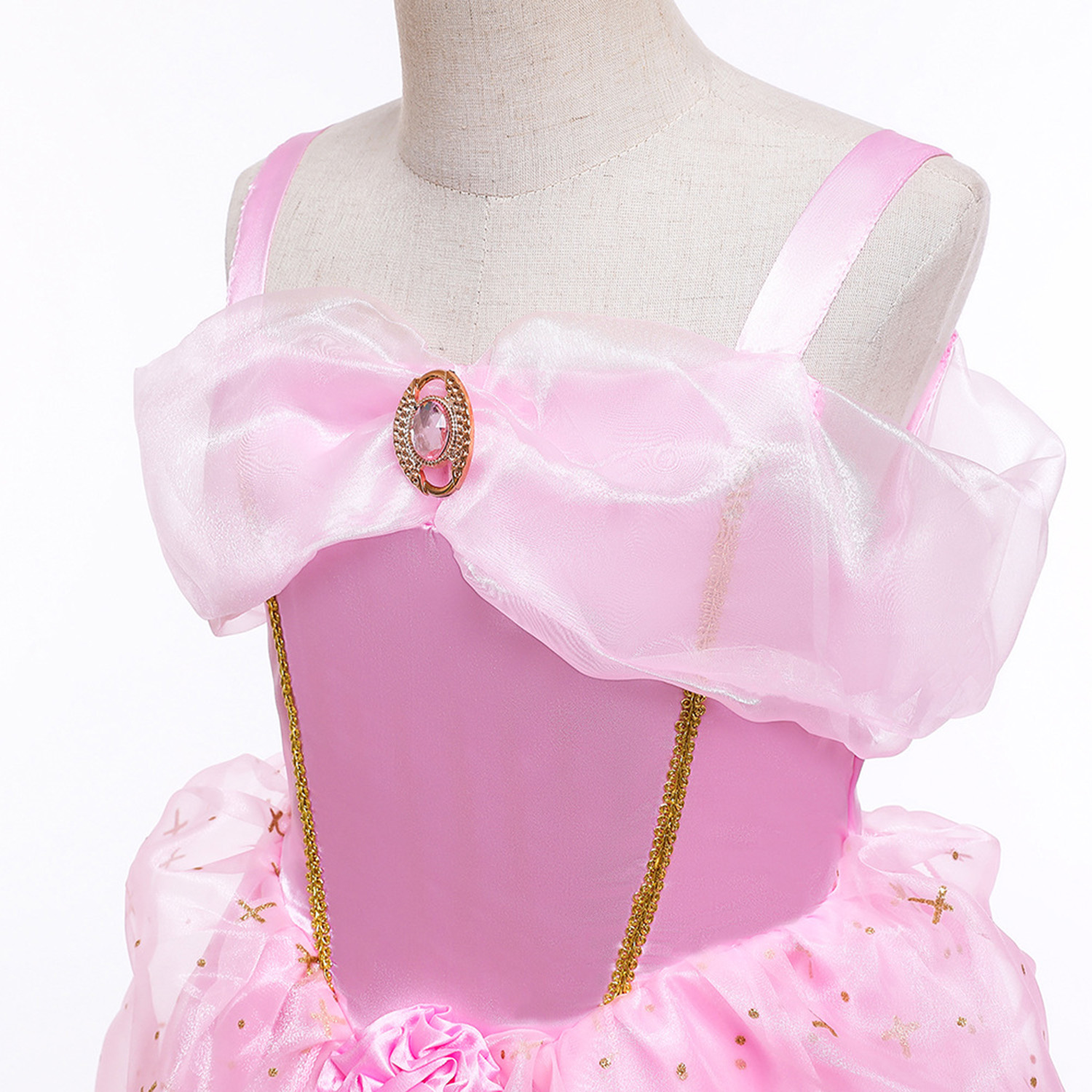 HAWEE Princess Fairy Pink Costume Dress for Girls photo 4