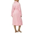 thumbnail image 2 of MOSHU Premium Robes for Women Super Soft Cozy Fleece Womens Robe Plush Long Bathrobe with Pockets, 2 of 8