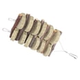 thumbnail image 4 of Pet Grinding Toy Hamster Totoro Small Pet Gnaw Chewing Double‑Row Grass Cake String, 4 of 9