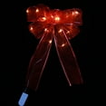thumbnail image 1 of LED Christmas Tree Ornaments Ribbon Bows For Home Christmas Tree Wreaths Decoration, 1 of 1