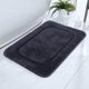 thumbnail image 1 of Yjmei - Alfombrilla de baño antideslizante para ducha, absorbente, suave, de microfibra, lavable a máquina, para baño, cocina, ducha y baño, 50 x 80 cm, color gris, 1 of 5