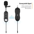 thumbnail image 2 of Andoer Wireless Microphone System (2 Transmitters & 1 Receiver 3.5mm Plug) Rechargeable Lavalier Lapel Mic, 2 of 8