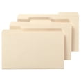thumbnail image 3 of Office Depot File Folders, 1/3 Cut, Legal Size, 30% Recycled, Manila, Pack Of 100, 810846, 3 of 6