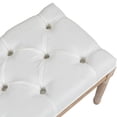 Free Shipping! HOMCOM 46" End of Bed Bench, Upholstered Bedroom Bench ...