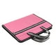 thumbnail image 4 of Carpeta Clasificadora de Bolsa de Organizador de Portátil Cartera de Gran Capacidad A4 , , tal se describe Rosado Macarena Carpeta de archivos en expansión, 4 of 7