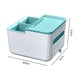 thumbnail image 3 of Organizador de reposabrazos para coche con portavasos y caja de pañuelos - Azul, Gris, Naranja o Verde - 6,69x6,1x5,12 pulgadas, 3 of 9