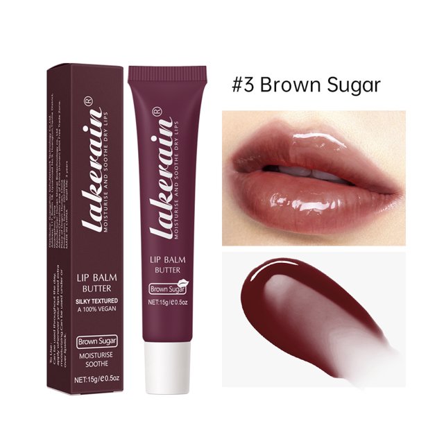 bálsamo labial de mantequilla laquerain bálsamo labial hidratante reparador