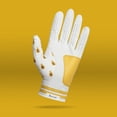 thumbnail image 3 of Money Bags Gold Golf Glove | Premium Cabretta Leather & Supportive Palm Pad, 3 of 9