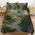 thumbnail image 2 of 3PCS Jurassic Dinosaur Duvet Cover Set Twin, 1 Duvet Cover And 2 Pillowcase, Duvet Cover for Kids Girls Boys And Teens, 2 of 6